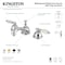 Kingston Brass KS3962WLL Wilshire Widespread Bathroom Faucet W/ Brass Pop-Up, Brass KS3962WLL - alternate 2